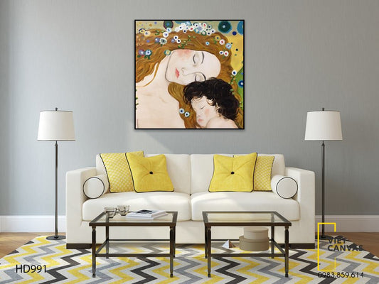 Tranh Mẹ Và Con - HD991