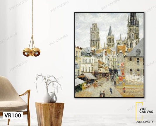 Tranh Một Khu Phố Nhỏ - VR100
