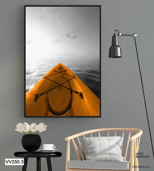 Tranh Mũi Thuyền Và Biển - VV250.3