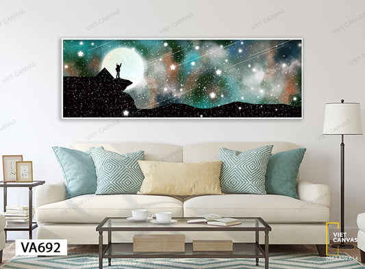 Tranh Ngắm Mưa Sao Băng - VA692