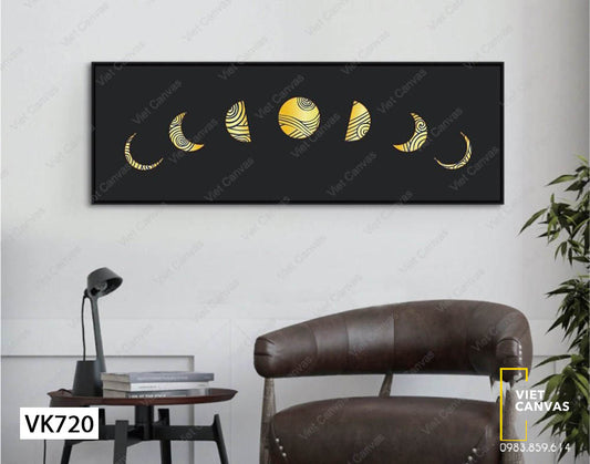 Tranh Nghệ Thuật Sự Tuần Hoàn Của Thời Gian - VK720