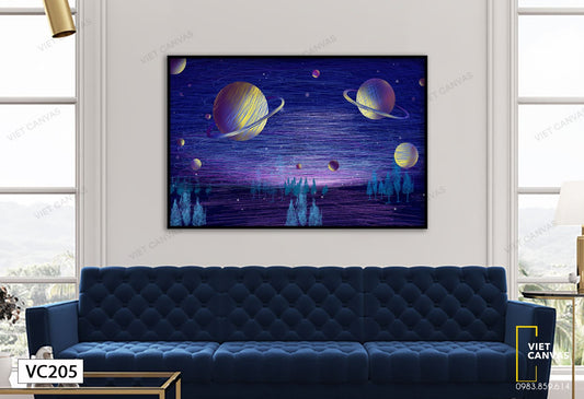 Tranh Không Gian Huyền Bí - VC205
