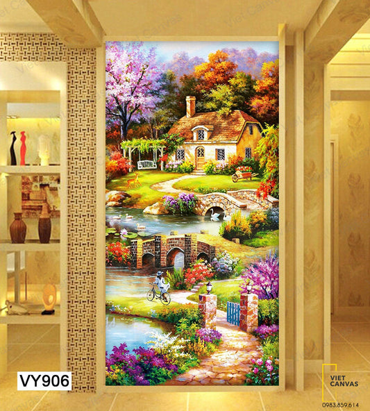 Tranh Làng Quê - VY906