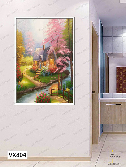 Tranh Khung Cảnh Thơ Mộng - VX804