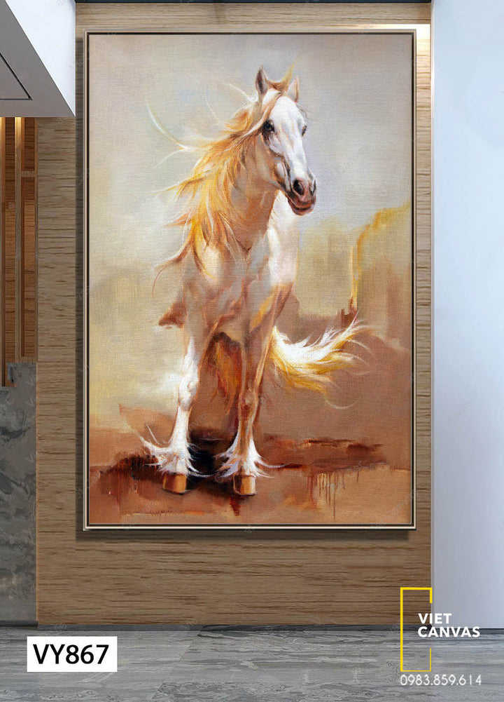 100+ Mẫu Tranh Ngựa Đẹp Phong Thủy Mang Tài Lộc - Viet Canvas