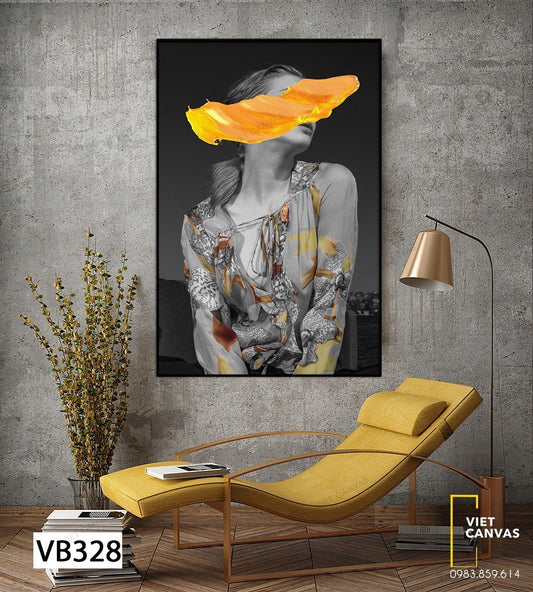 Tranh Người Phụ Nữ Quyến Rũ - VB328