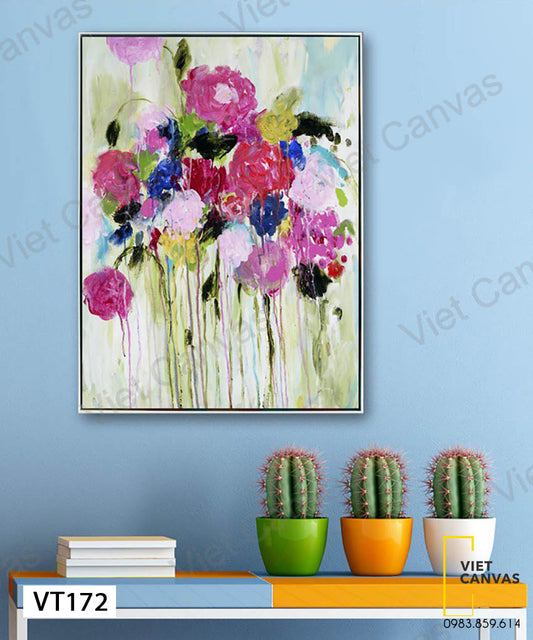 Tranh Đóa Hoa - VT172