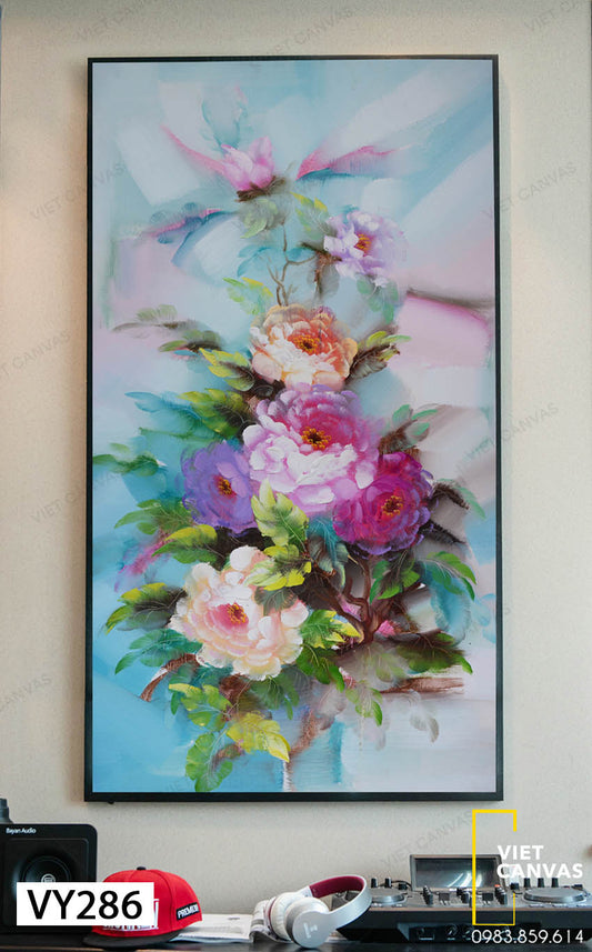 Tranh Những Bông Hoa Khoe Sắc - VY286