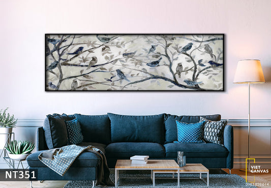 Tranh Những Chú Chim Chuyện Trò - NT351