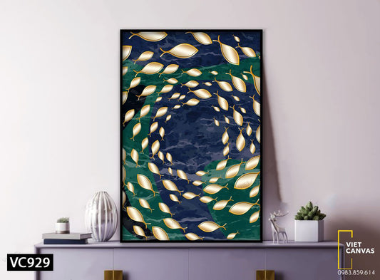 Tranh Những Đàn Cá Bơi - VC929
