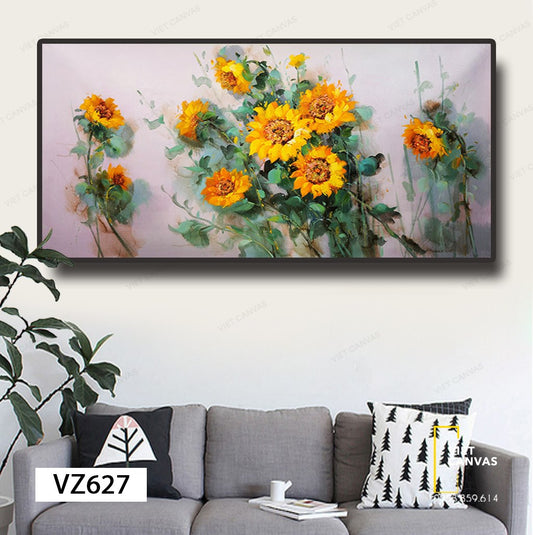 Tranh Những Đóa Hoa Hướng Dương - VZ627