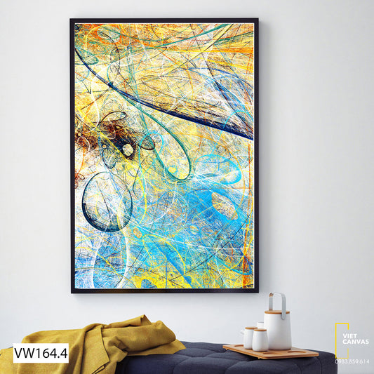 Tranh Những Đường Vẽ Màu - VW164.4