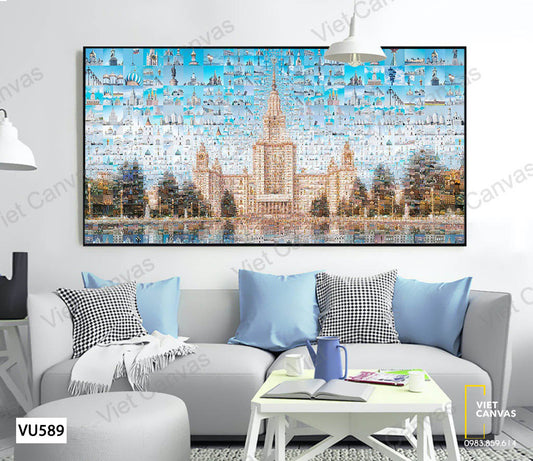 Tranh Những Mảnh Ghép Của Kỳ Quan - VU589