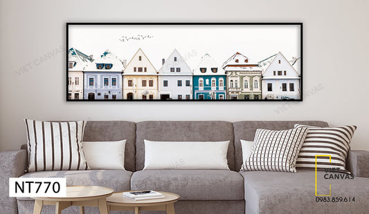 Tranh Những Ngôi Nhà An Yên - NT770