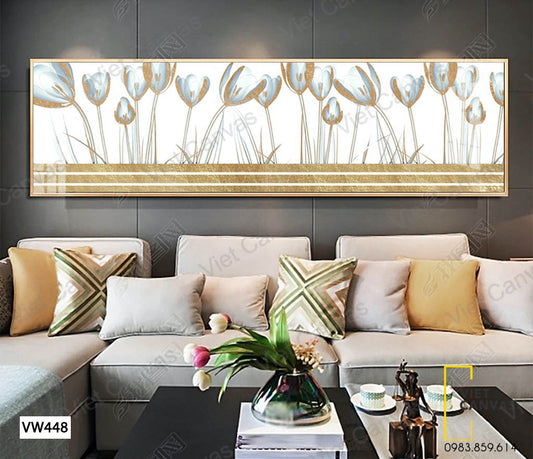 Tranh Những Nhành Hoa Tulip - VW448