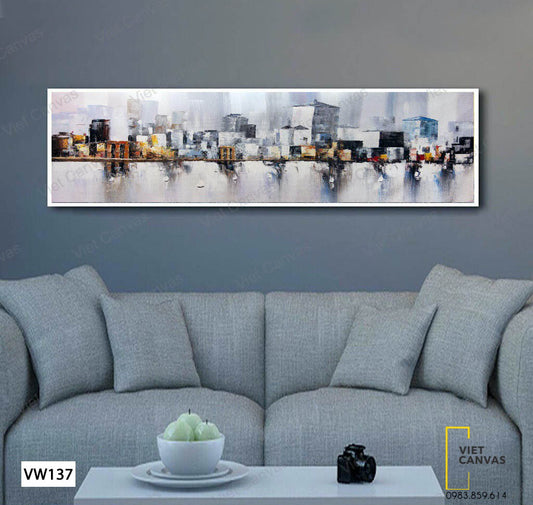 Tranh Những Tòa Nhà Nghệ Thuật - VW137