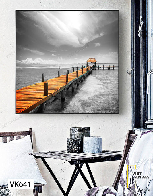 Tranh Cây Cầu Ấn Tượng - VK641