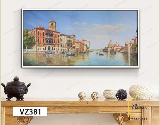 Tranh Thành Phố Hiện Đại - VZ381