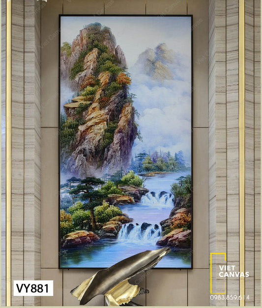 Tranh Non Nước Hữu Tình - VY881