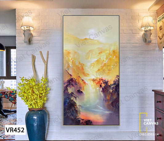 Tranh Núi Và Thác Nước - VR452