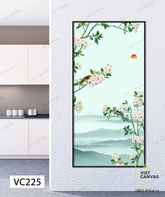 Tranh Oanh Yến Chào Xuân - VC225