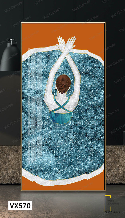 Tranh Phía Sau Một Cô Gái - VX570