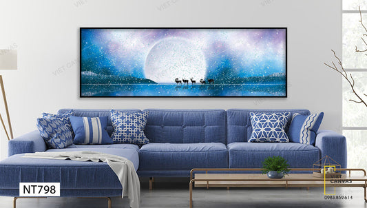 Tranh Phiêu Lưu Cùng Bầy Hươu - NT798