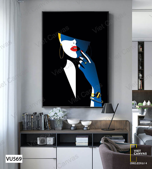 Tranh Cô Gái - VU569