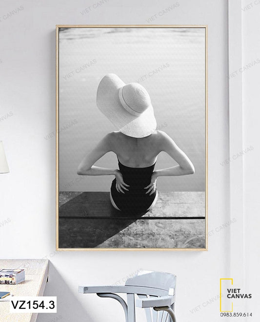 Tranh Quý Cô Kiêu Sa - VZ154.3