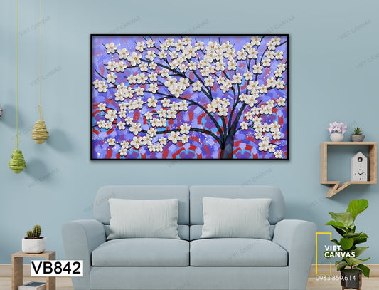 Tranh Rực Rỡ Những Cánh Hoa - VB842