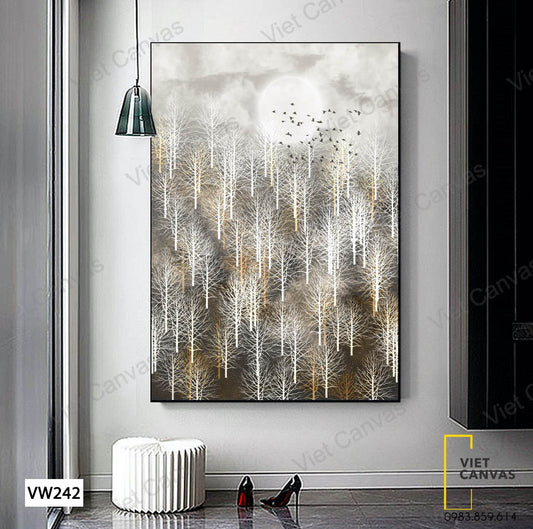 Tranh Rừng Cây Ấn Tượng - VW242