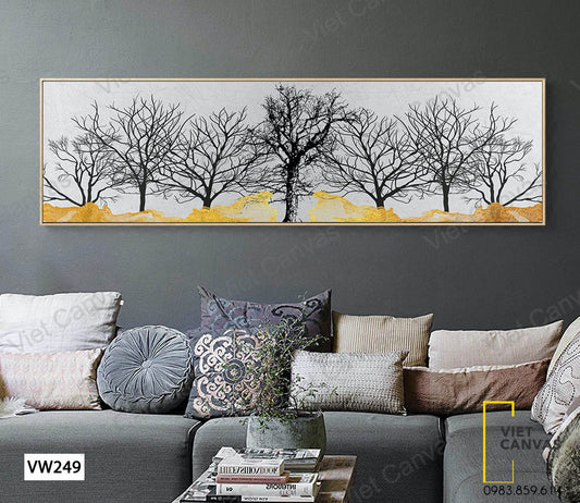 Tranh Rừng Cây Khô Ấn Tượng - VW249