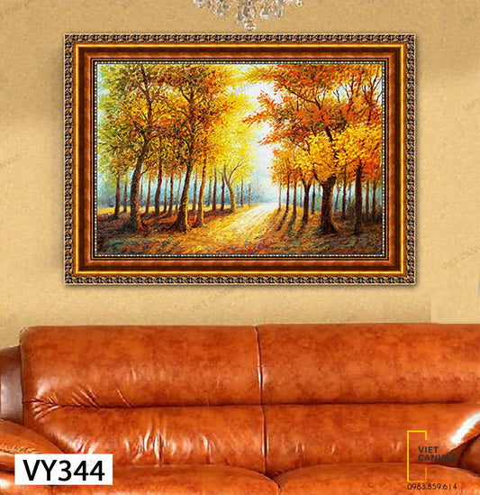 Tranh Rừng Cây Mùa Thu - VY344