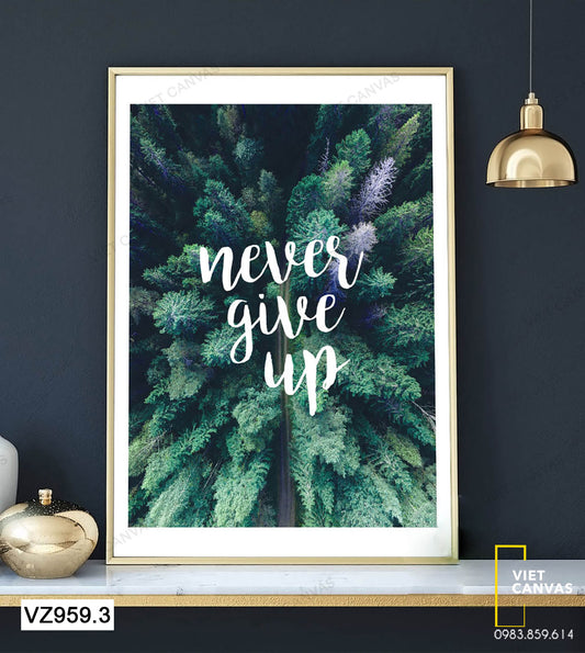 Tranh Rừng Cây Xanh Mướt - VZ959.3