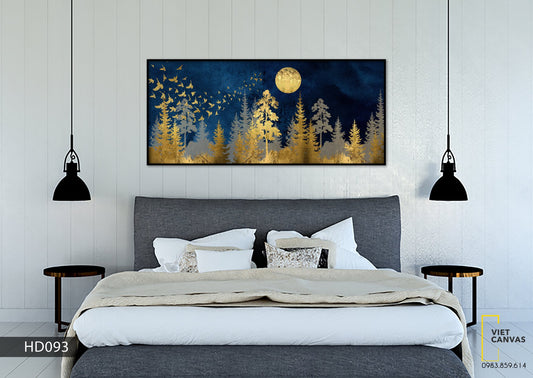 Tranh Rừng Thông Ấn Tượng - HD093