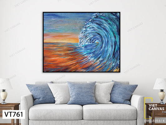 Tranh Sóng Biển - VT761