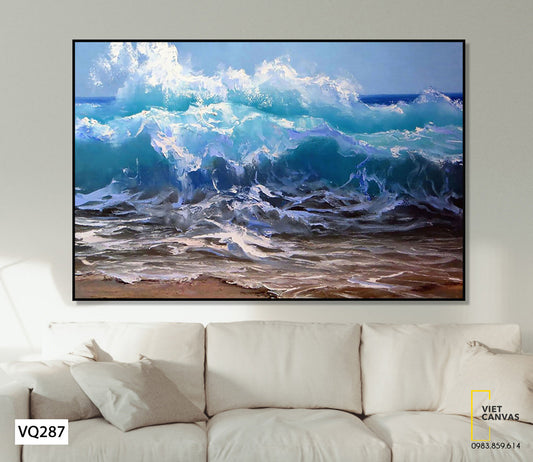 Tranh Sóng Biển - VQ287