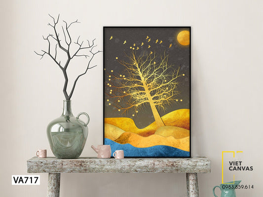 Tranh Sức Sống Của Cây - VA717