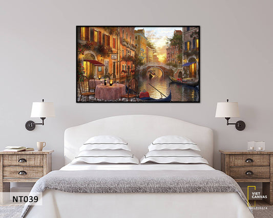 Tranh Thành Phố Phương Tây - NT039