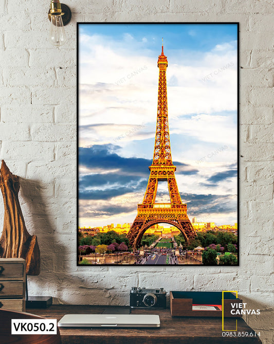 Tranh Tháp Eiffel - VK050.2