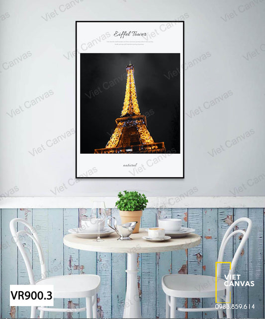 Tranh Tháp Eiffel - VR900.3