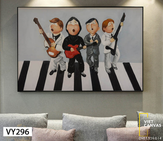 Tranh Những Nốt Nhạc Vui - VY296