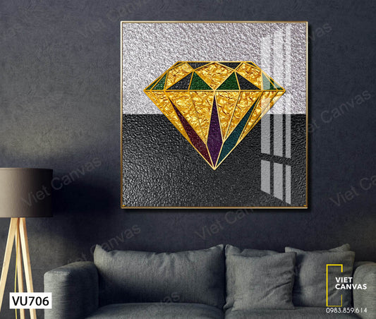 Tranh Viên Kim Cương - VU706