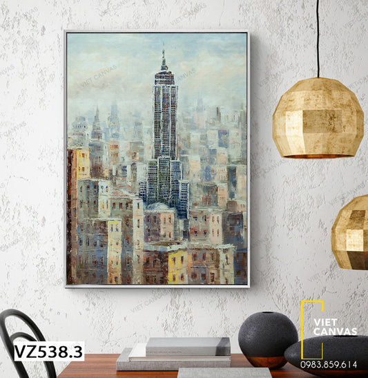 Tranh Tòa Nhà Empire State New York - VZ538.3