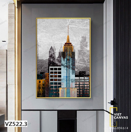 Tranh Tòa Tháp Cao Vút - VZ522.3