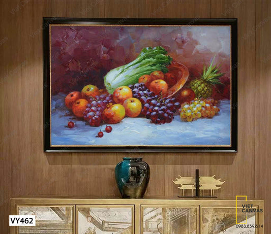 Tranh Trái Cây Phong Cách Cổ Điển - VY462