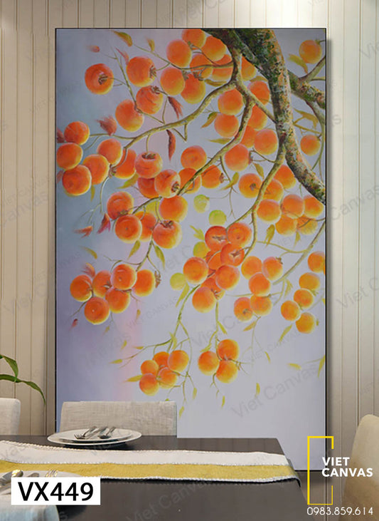 Tranh Những Quả Hồng Chín - VX449
