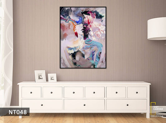 Tranh Trừu Tượng Sắc Màu - NT048