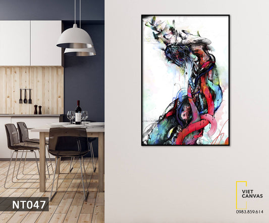 Tranh Trừu Tượng Sắc Màu - NT047