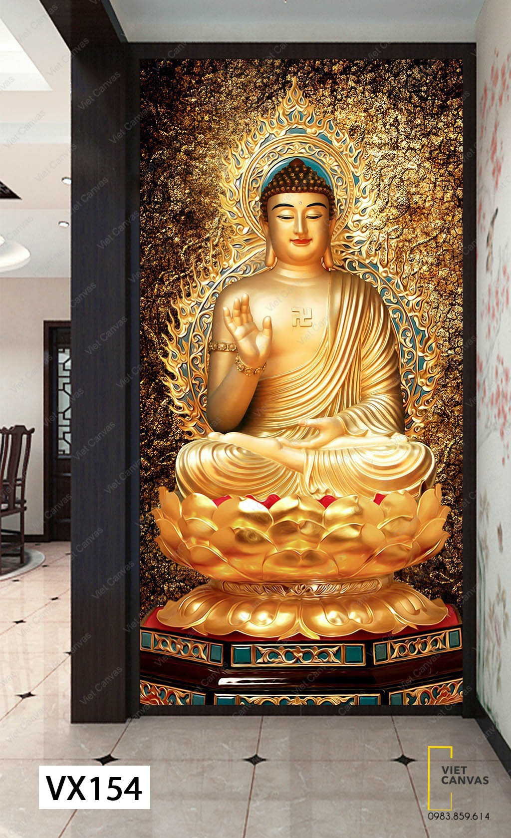 Tranh Tượng Phật – Ý Nghĩa Tâm Linh và Mẫu Văn Khấn Phật Giáo